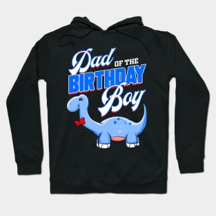 Dad of the Birthday Boy Dinosaurier Design Hoodie